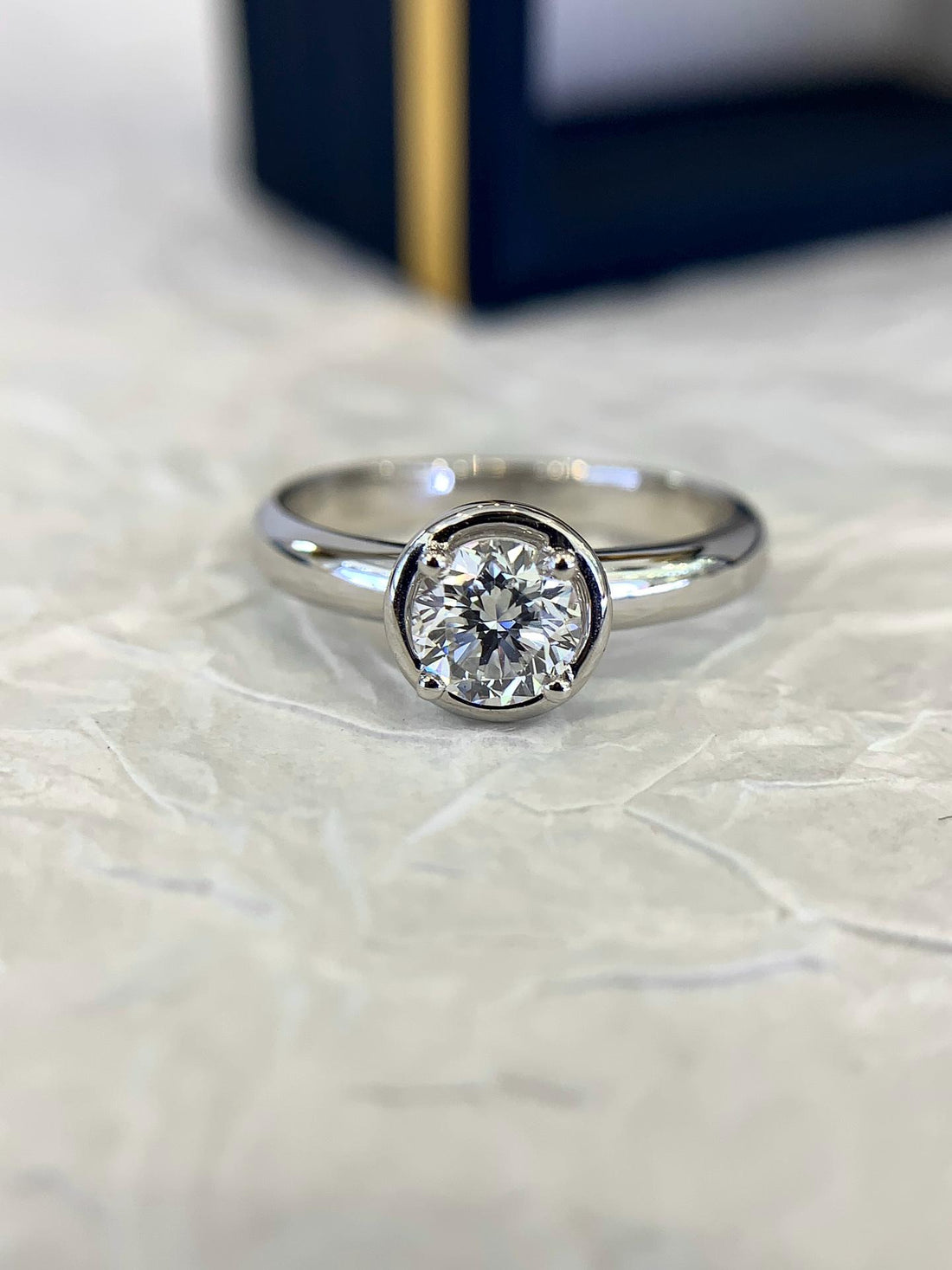 The Garden Ring — Pink Diamond Floral Cluster · Rose Gold Halo