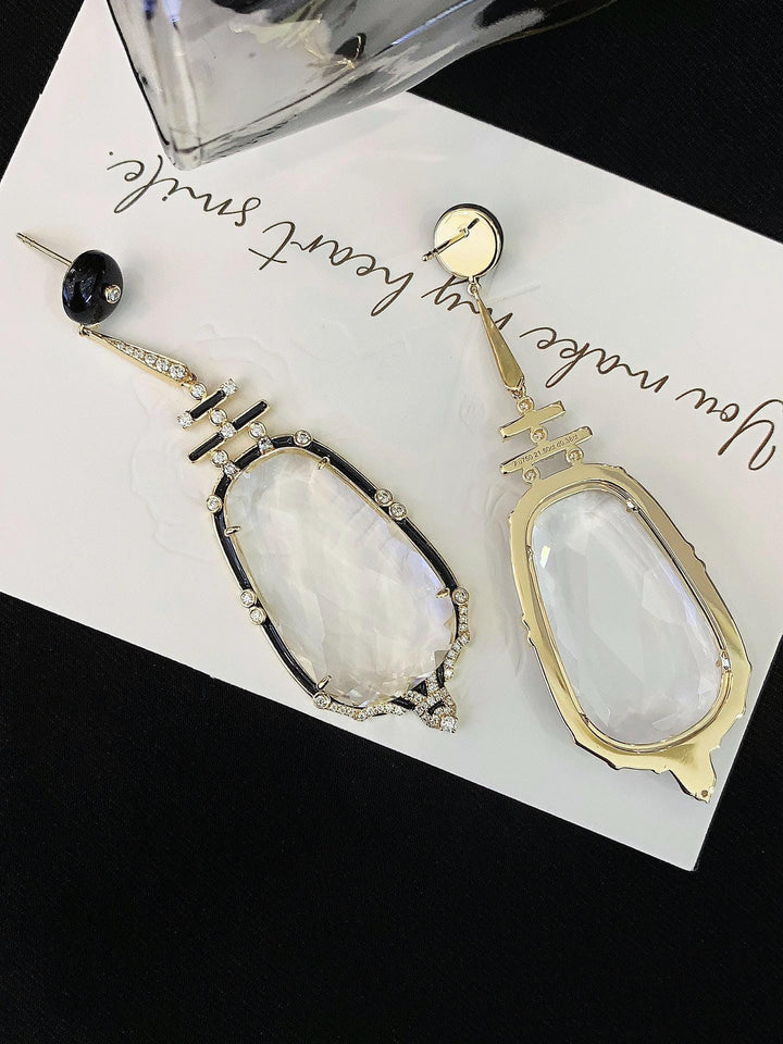 Every Shape of Brilliant — Multi-Shape Diamond Hoops · Bridal Statement