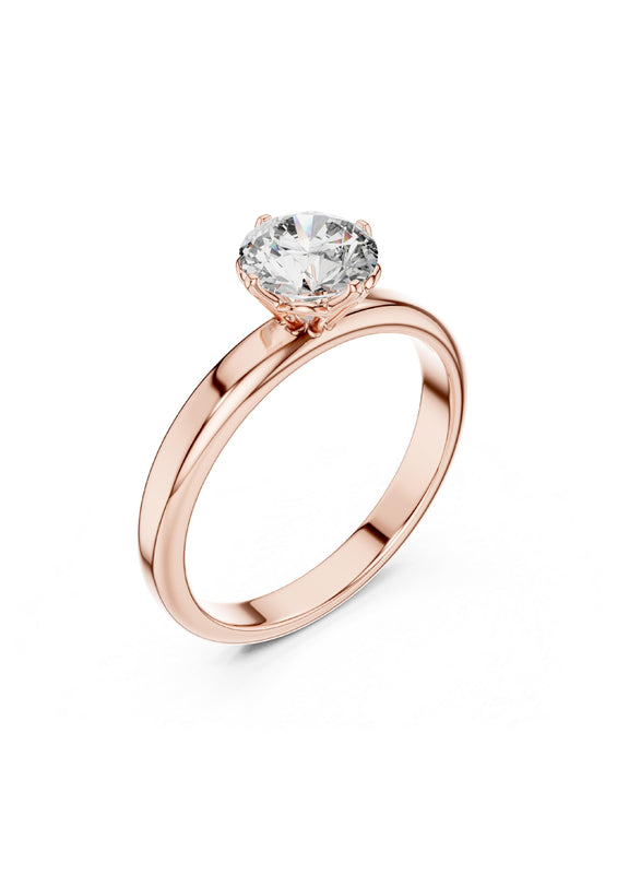 Effortlessly Elegant Lab Grown Diamond Ring