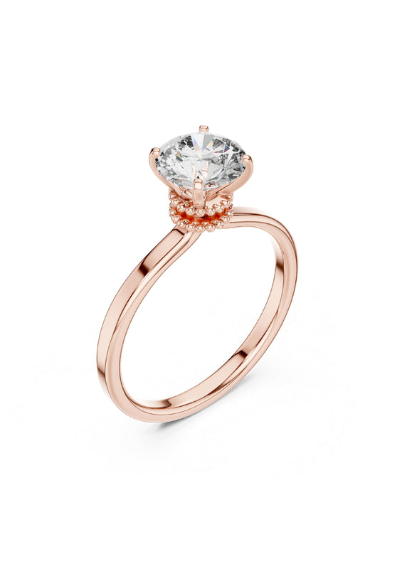 Modern Heirloom Lab Grown Diamond Ring