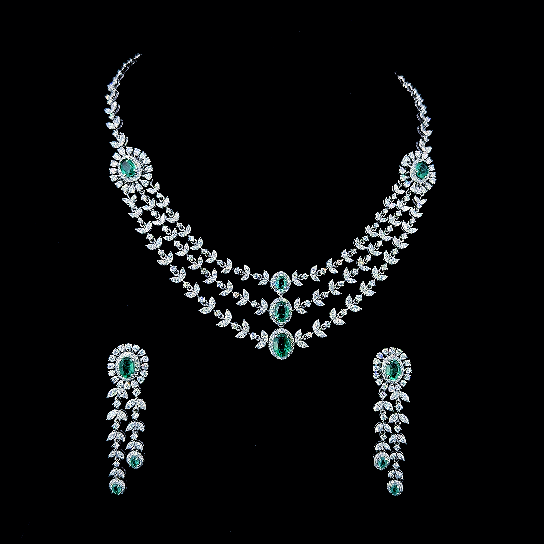 A Statement in Elegance Lab Grown Diamond Necklace