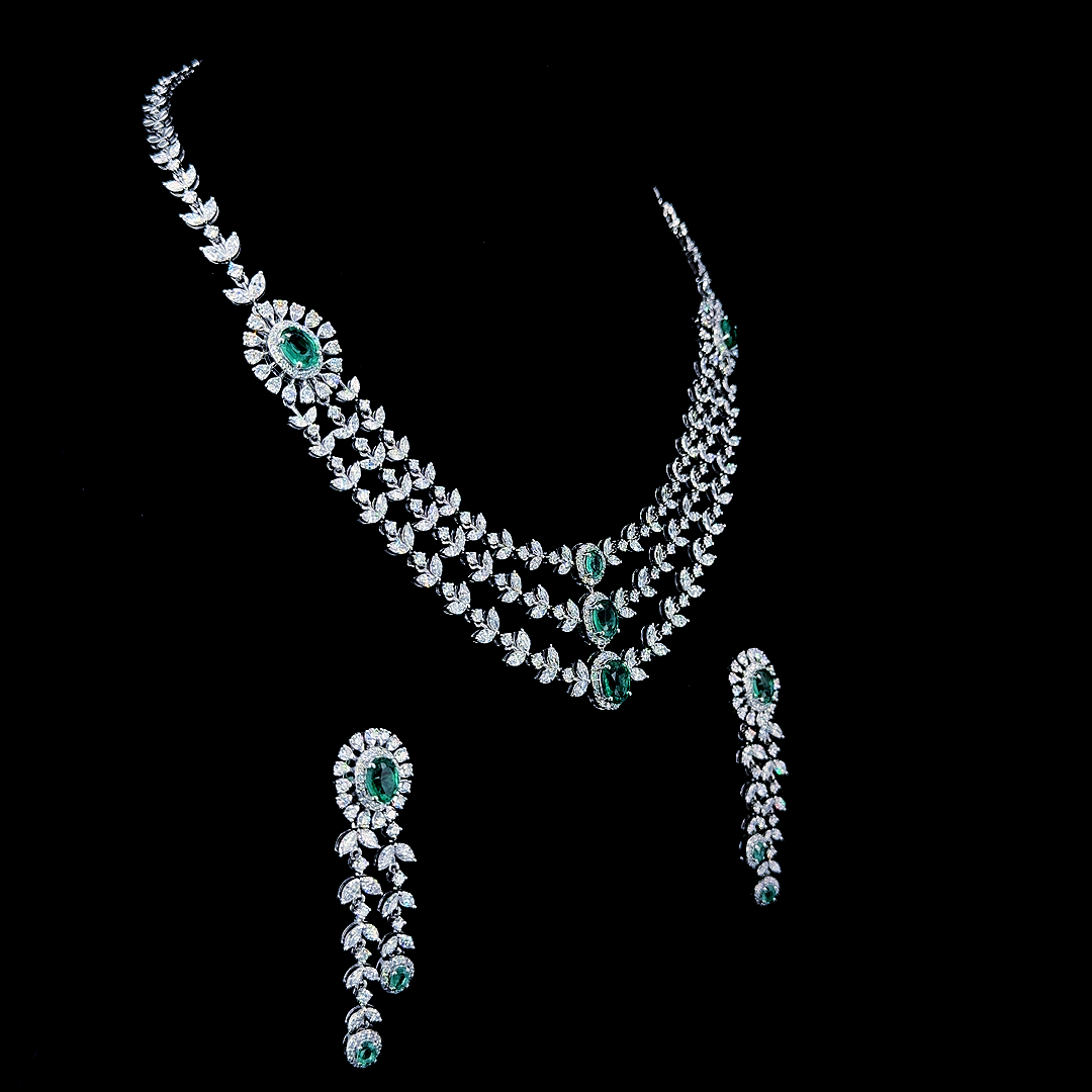 A Statement in Elegance Lab Grown Diamond Necklace