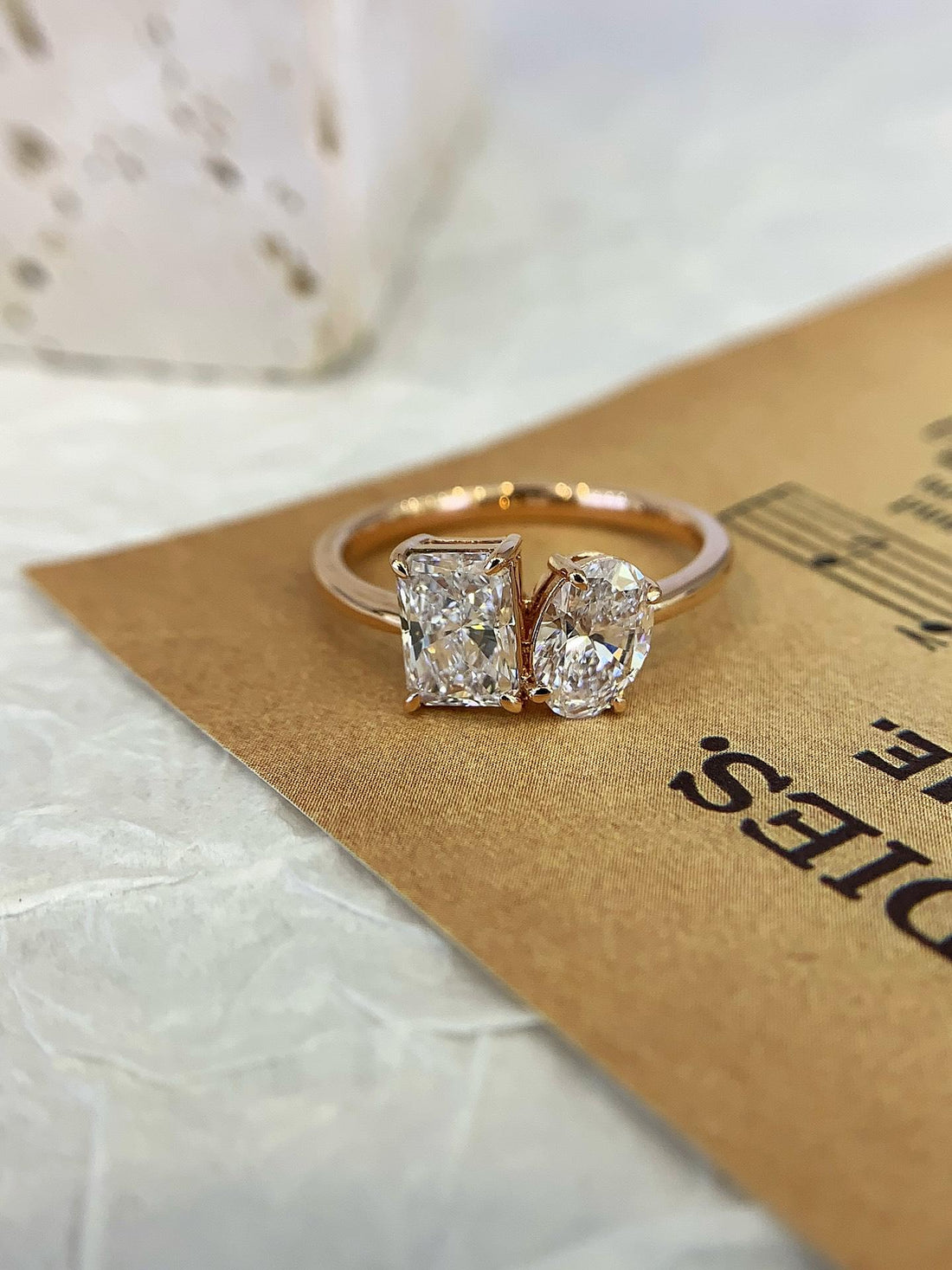 The Proposal Ring — Oval Solitaire · White Gold