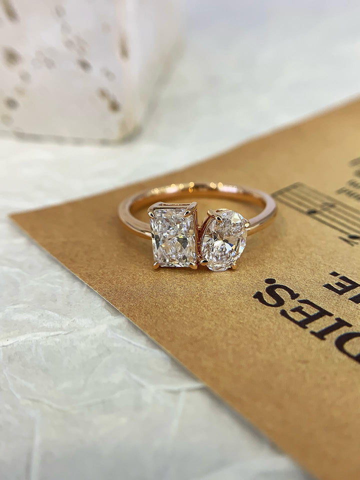 The Proposal Ring — Oval Solitaire · White Gold