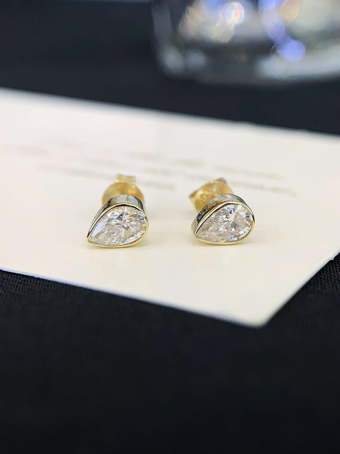 Small Hoops, Big Impact — Dainty Diamond CZ Hoops · Gold Hinged